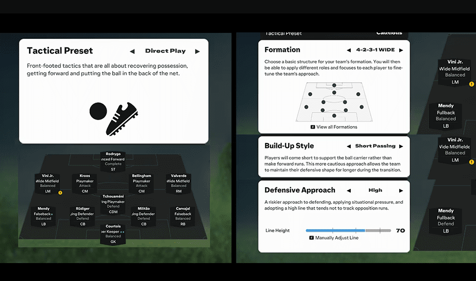 Team Tactics in EA SPORTS FC 25